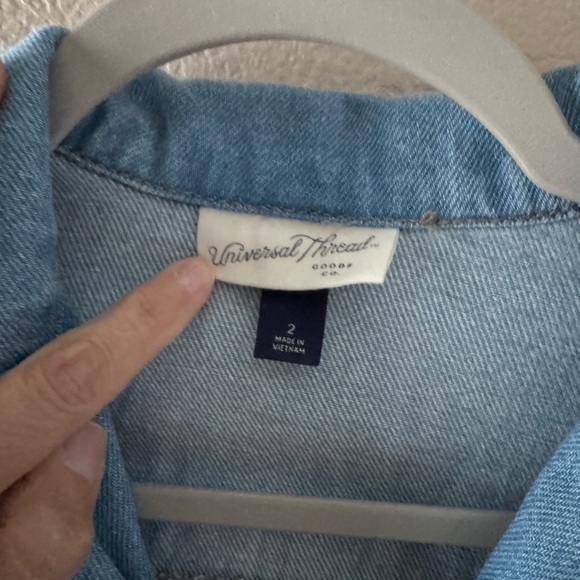 Universal Thread Light Blue Mini Dress - Picture 3 of 3